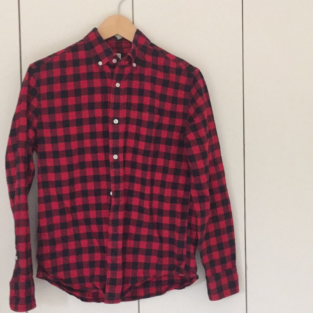 Crewcuts Boys plaid shirt 14